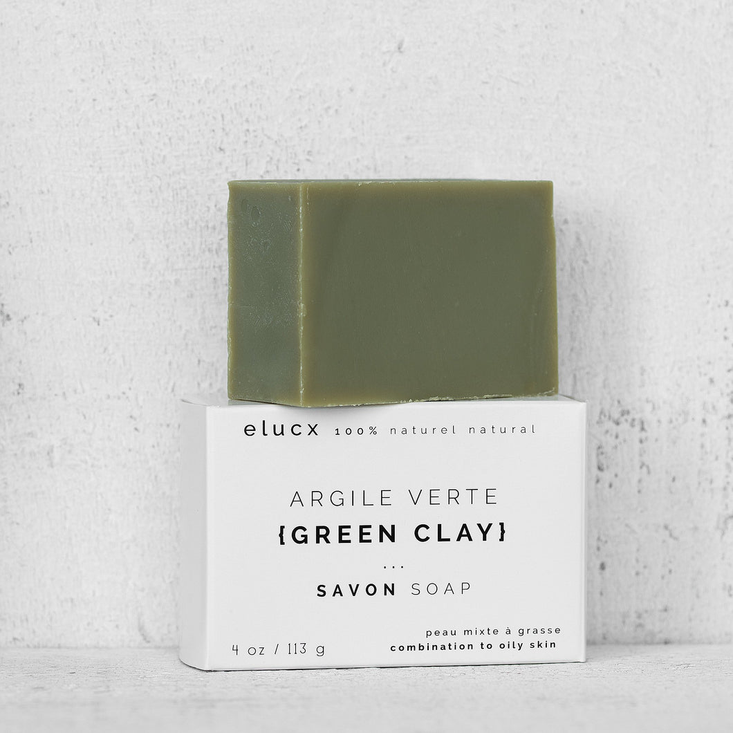 {GREEN CLAY} Soap (Combination skin type)