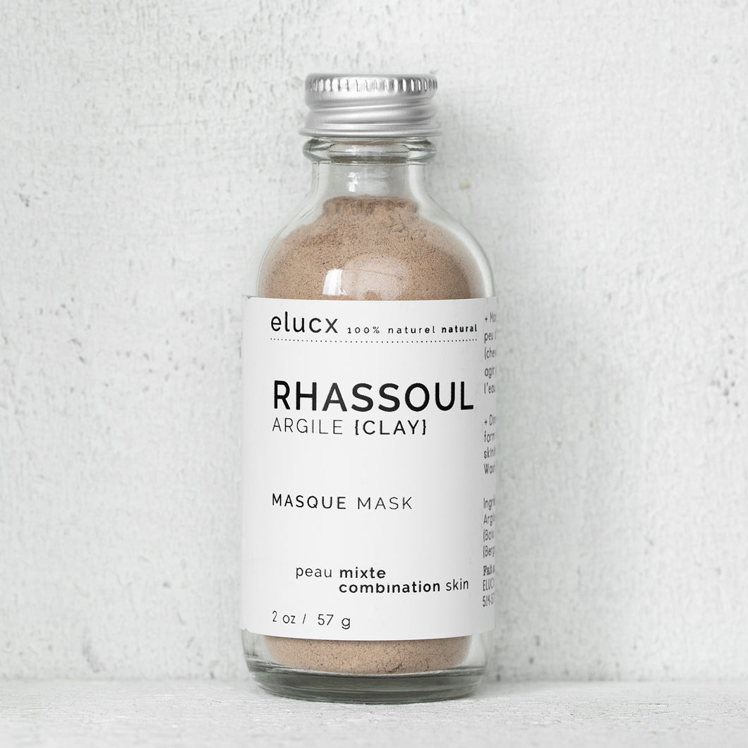 RHASSOUL CLAY Mask {Combination Skin Type}