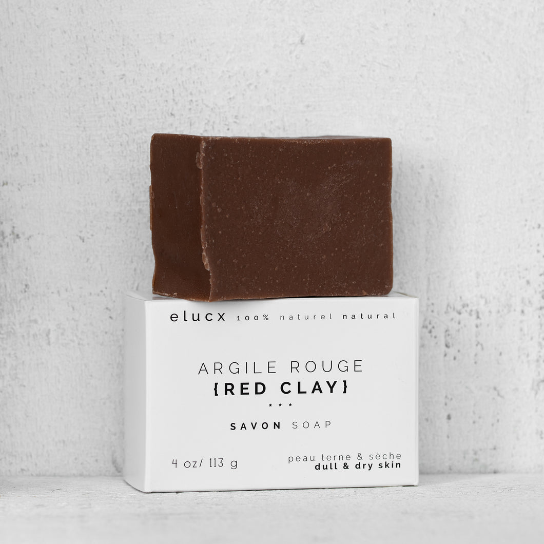 {RED CLAY} Soap *Dull / Tired / Dry Skin